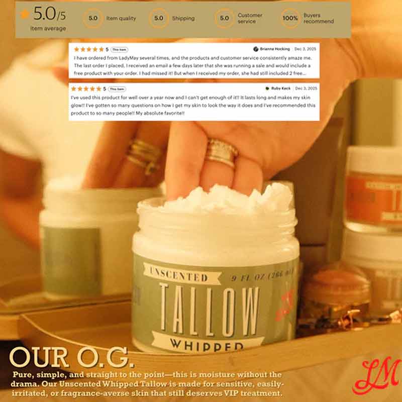 Whipped Tallow, by Lady May Tallow