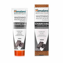 Whitening Antiplaque Toothpaste Charcoal + Black seed Oil, Mint, 4 Oz, by Himalaya
