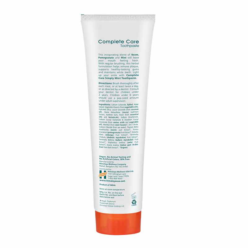 Whitening Complete Care Toothpaste, Mint, 5.29 Oz, by Himalaya, image #2
