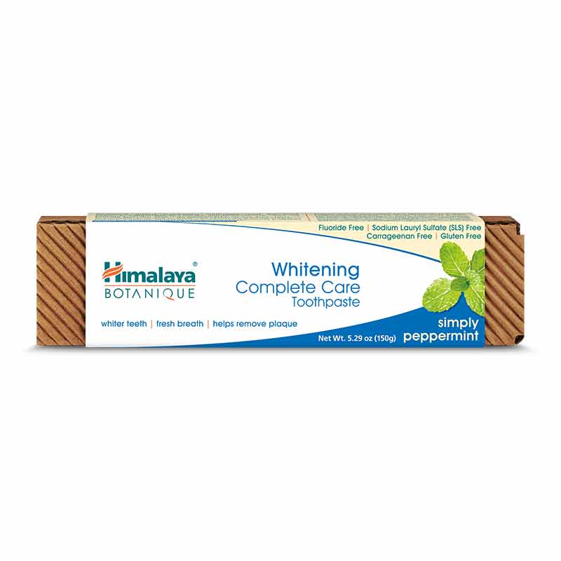 Whitening Complete Care Toothpaste, Peppermint, 5.29 Oz, by Himalaya, image #4