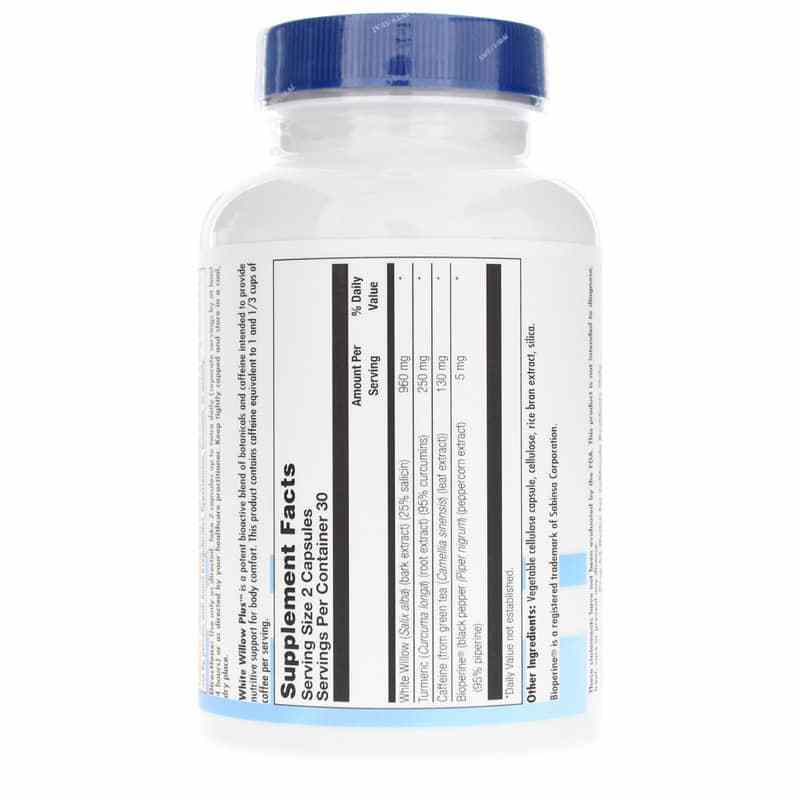 White Willow Plus, 60 Capsules, by Nutra Biogenesis, image #3