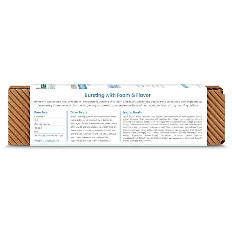 Whitening Hydroxyapatite Toothpaste, Peppermint, 4 Oz, by Himalaya, image #5