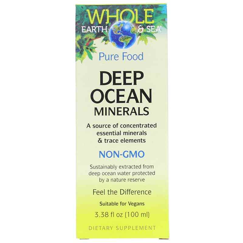 Whole Earth & Sea Deep Ocean Minerals, by Natural Factors