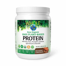Whole Earth & Sea Raw Organic Plant Protein, by Natural Factors