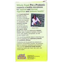 Whole Earth & Sea Synbiotic Pre+Probiotic, by Natural Factors, image #3
