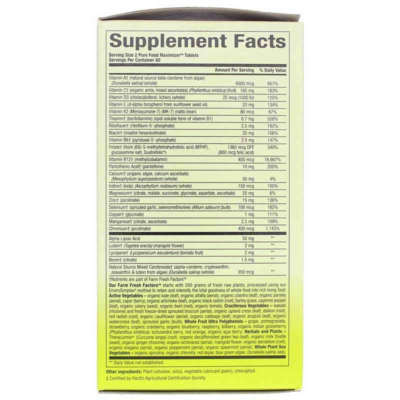 Whole Earth & Sea Women's 50+ Multi, 120 Tablets, by Natural Factors, image #2