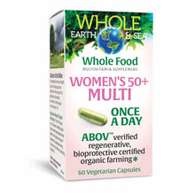Whole Earth & Sea Women's 50+ Multi Once a Day, 60 Veg Capsules, by Natural Factors