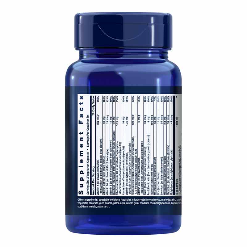 Whole Food Multi, 90 Vegetarian Capsules, by Life Extension, image #3