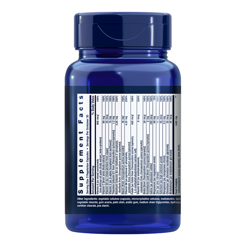 Whole Food Multi, 90 Vegetarian Capsules, by Life Extension, image #3