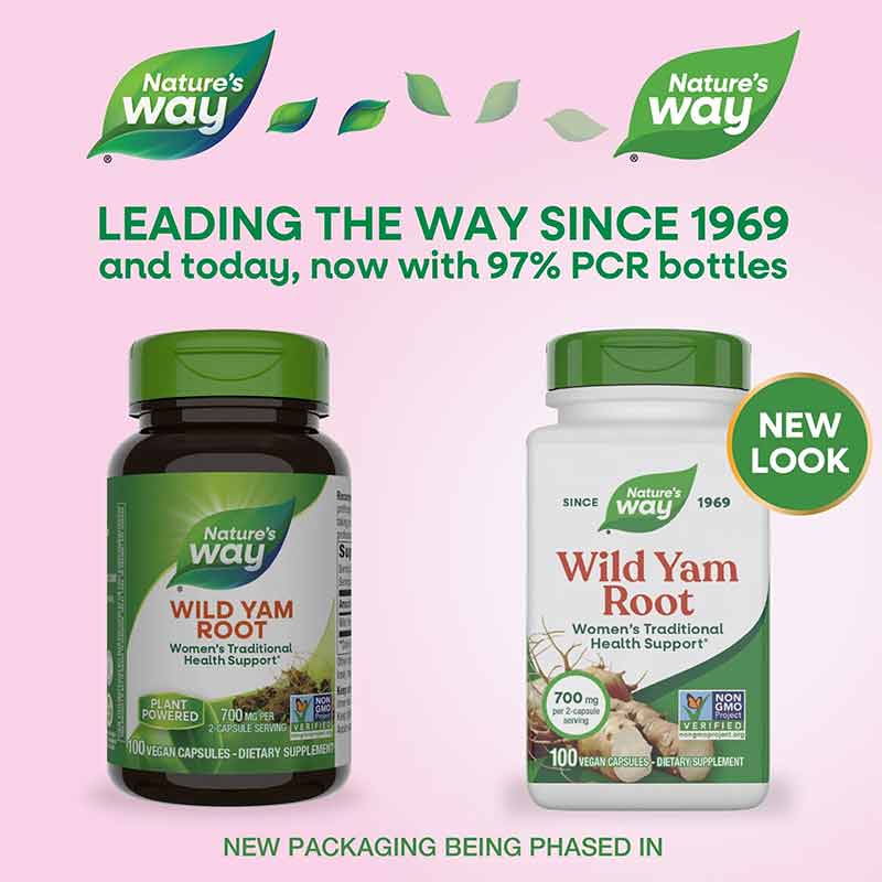 Wild Yam Root, by Natures Way, image #2