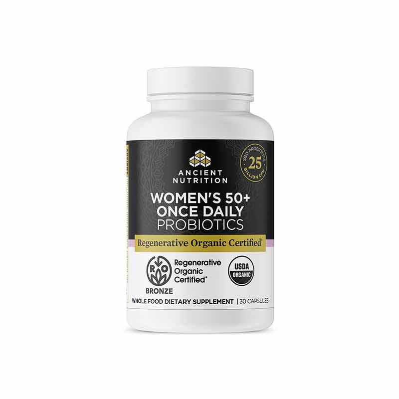 Women's 50+ Once Daily Probiotics 25 Billion CFU, by Ancient Nutrition
