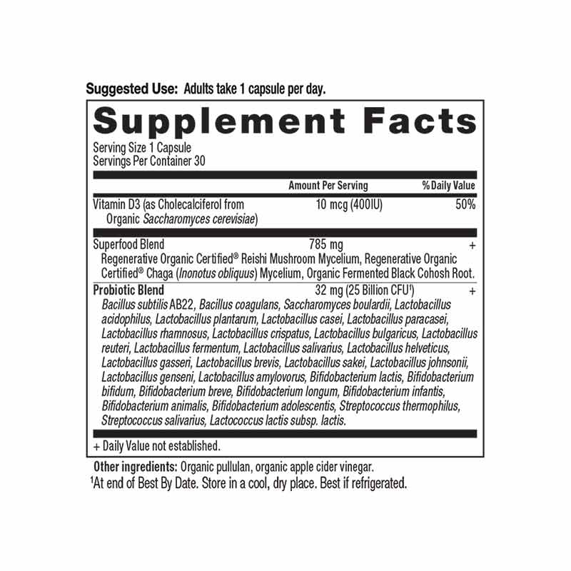 Women's 50+ Once Daily Probiotics 25 Billion CFU, by Ancient Nutrition, image #2