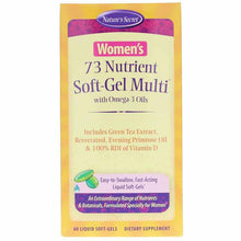 Women's 73 Nutrient Soft-Gel Multi with Omega-3, by Natures Secret
