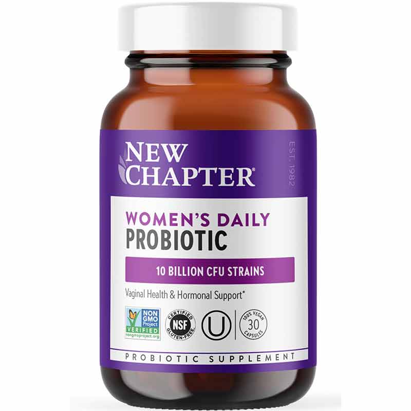 Women's Daily Probiotic, by New Chapter