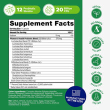 Women's Health Probiotic, 30 Capsules, by Probulin