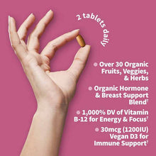 Women's Multi 40+ Whole Food Multivitamin, 120 Veg Tablets, by Garden of Life mykind Organics, image #4