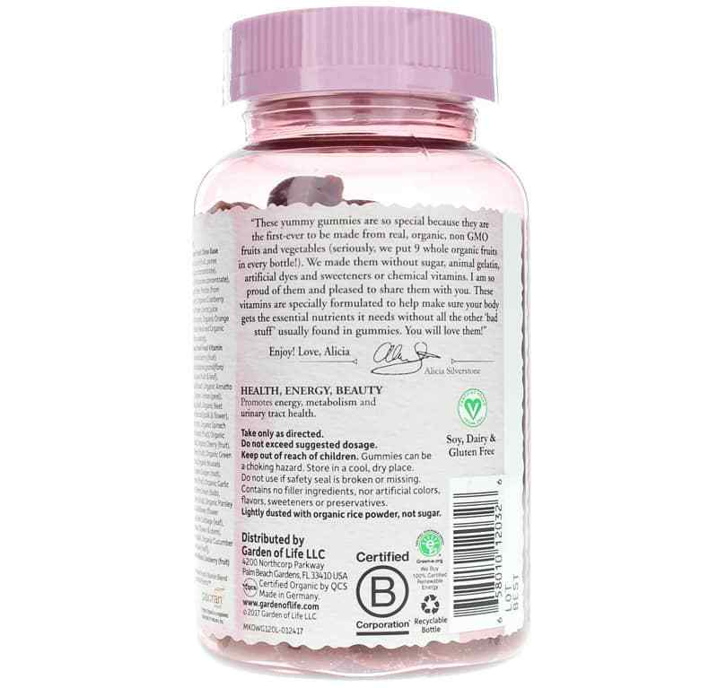 Women's Multi Whole Food Multivitamin Gummies, by Garden of Life mykind Organics, image #3