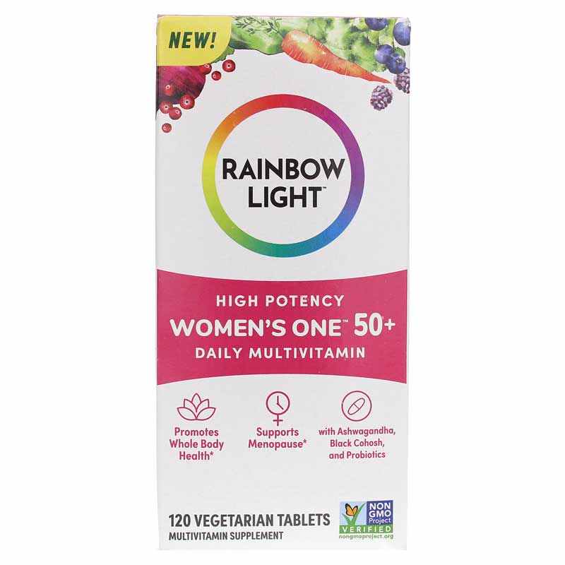 Women’s One 50+ Multivitamin, by Rainbow Light