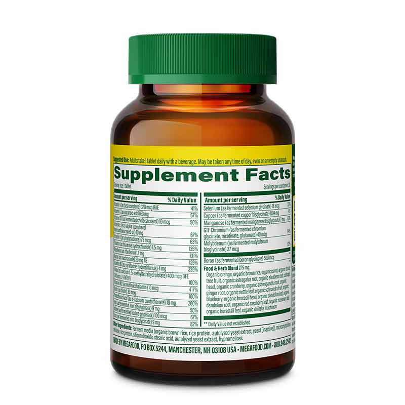 Womens One Daily, 30 Tablets, by Megafood, image #2