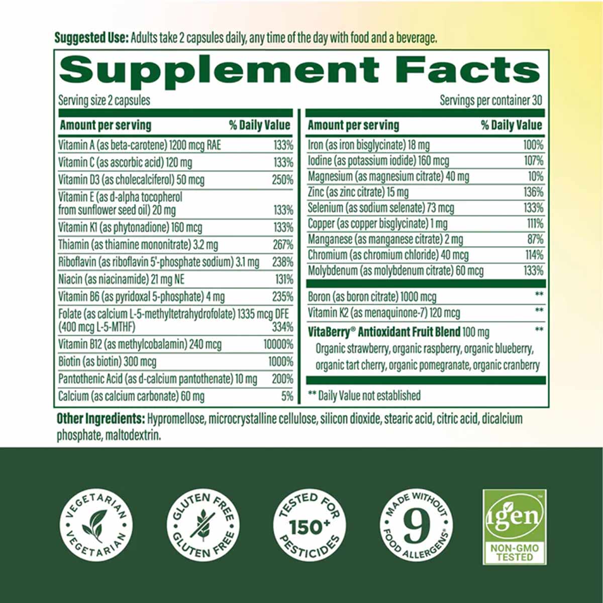 Women's Whole Body Multi Capsules, by Megafood