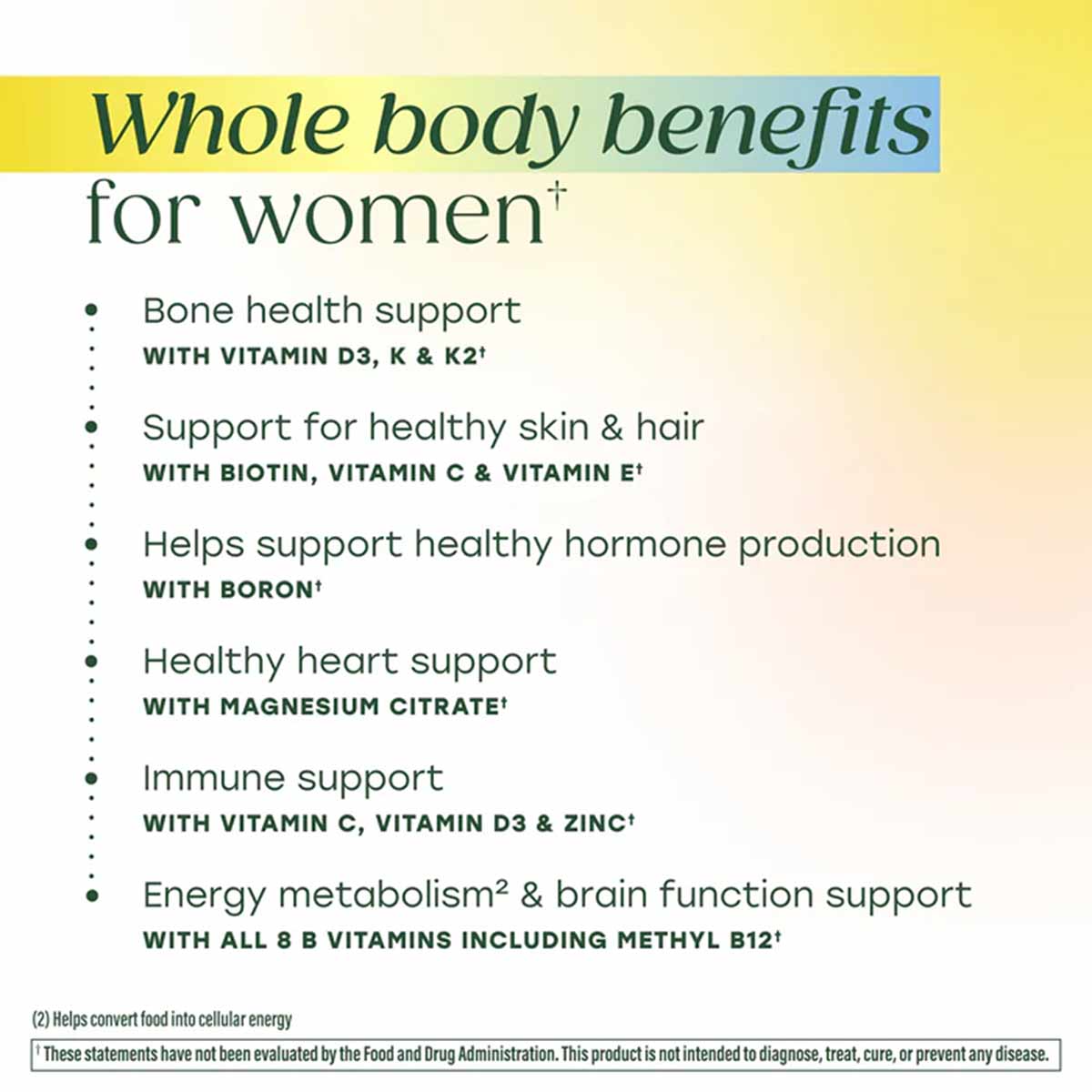 Women's Whole Body Multi Capsules, by Megafood