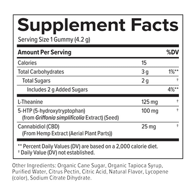 Extra Support Calm+ CBD, Lemon Berry, 30 Gummies, by PlusCBD Oil, image #2