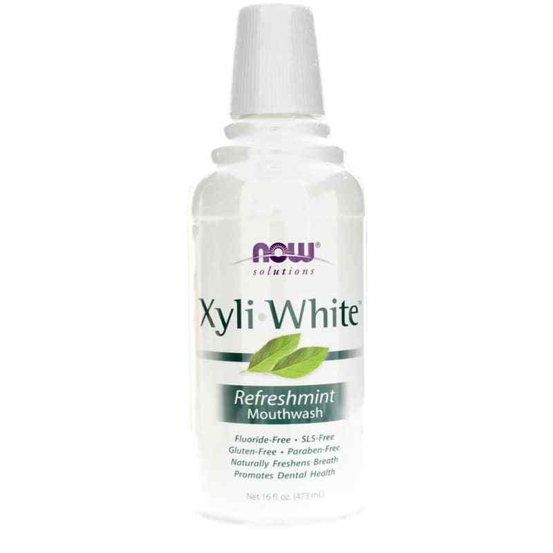 XyliWhite Mouthwash, Refreshmint, by NOW Foods