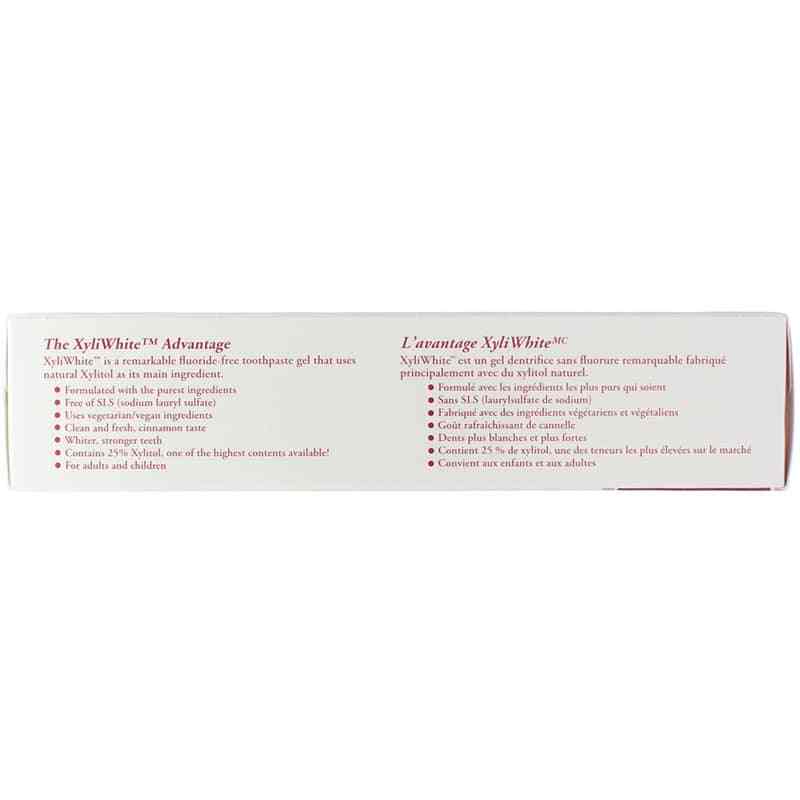 XyliWhite Toothpaste Gel, Cinnafresh, by NOW Foods, image #3
