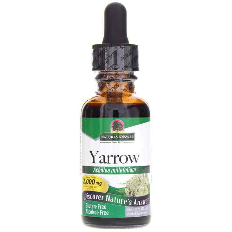 Yarrow Flowers Extract Alcohol-Free, by Natures Answer