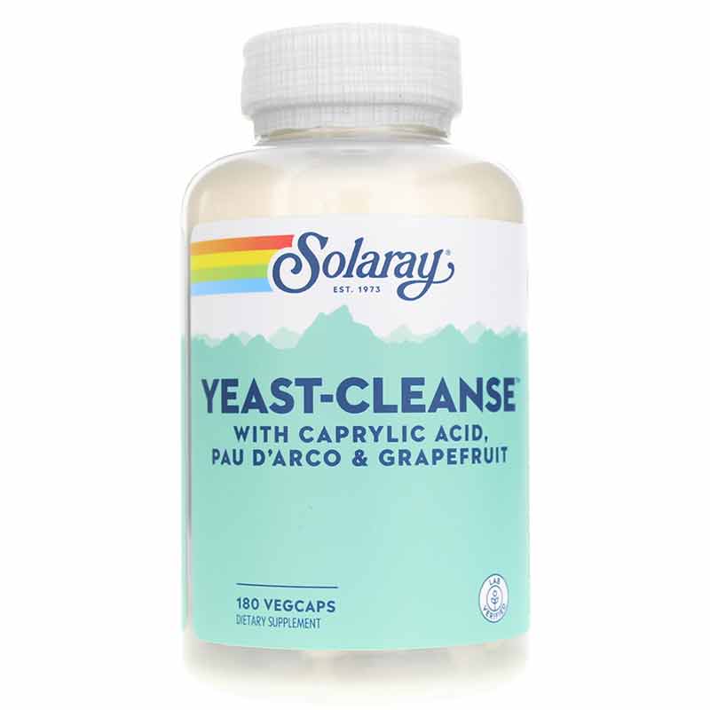 Yeast-Cleanse, 180 Veg Capsules, by Solaray