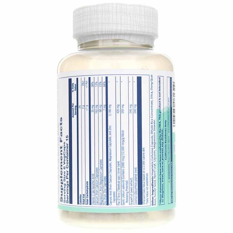 Yeast-Cleanse, 90 Veg Capsules, by Solaray, image #3