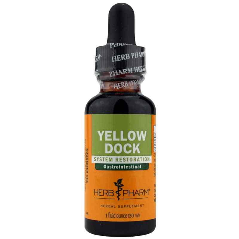 Yellow Dock Extract, 1 Oz, by Herb Pharm