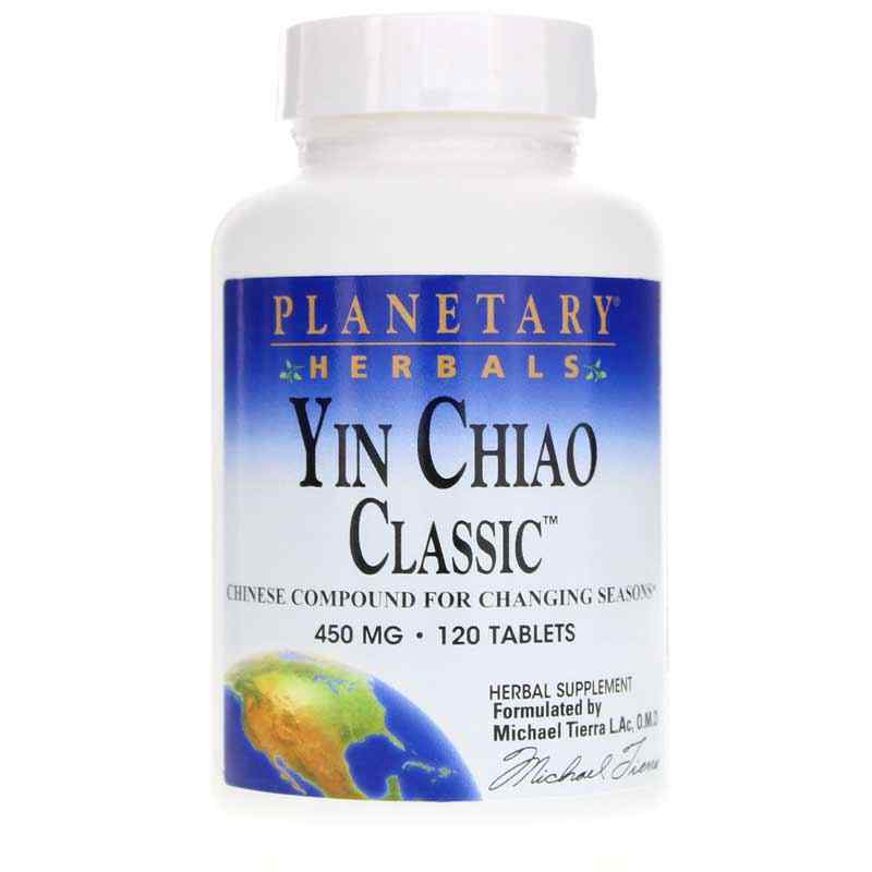 Yin Chiao Classic, 120 Tablets, by Planetary Herbals