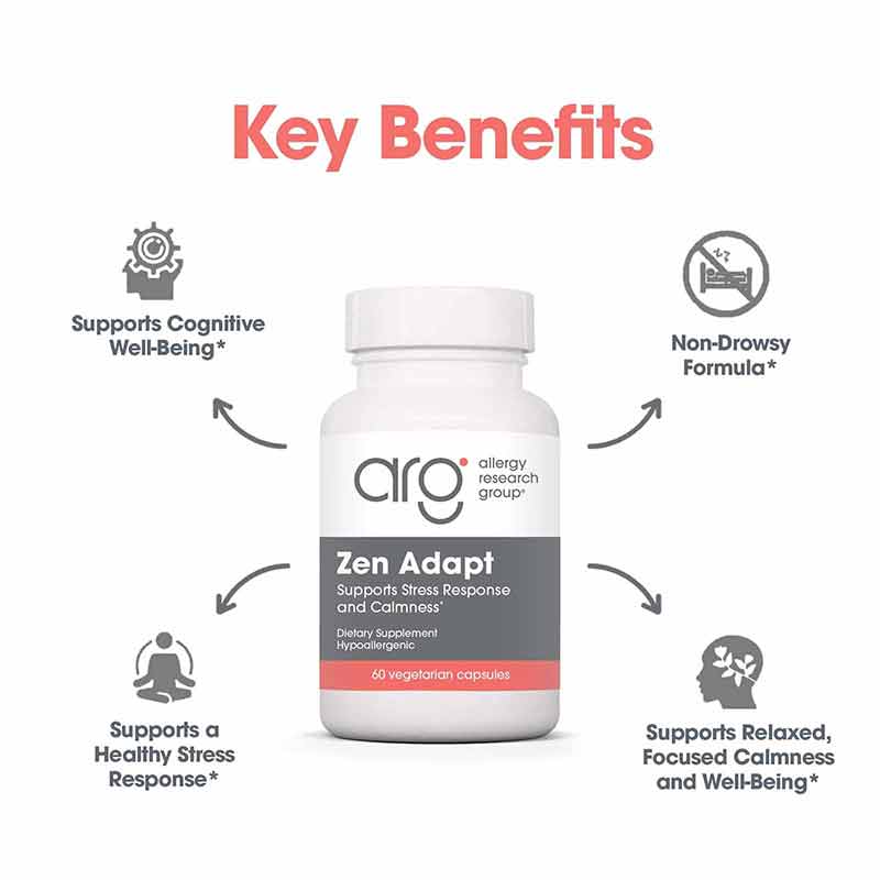 Zen Adapt with Sensoril, by Allergy Research Group, image #4