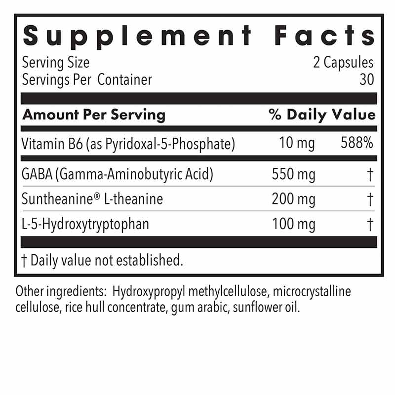 Zen Sleep with P5P & 5-HTP, 60 Veg Capsules, by Allergy Research Group, image #2