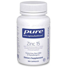 Zinc 15, by Pure Encapsulations