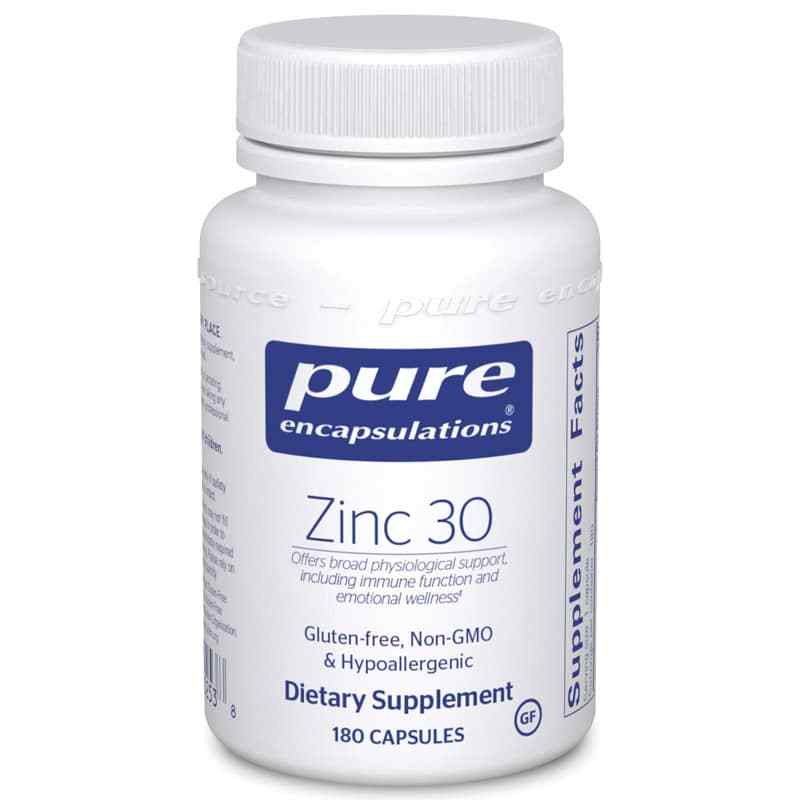 Zinc 30, by Pure Encapsulations