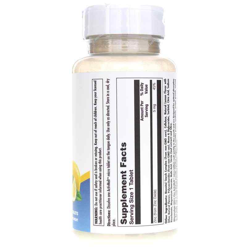 Zinc 5 Mg ActivMelt, Sweet Lemon, by Kal, image #2