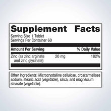 Zinc A.G., 60 Tablets, by Metagenics, image #2