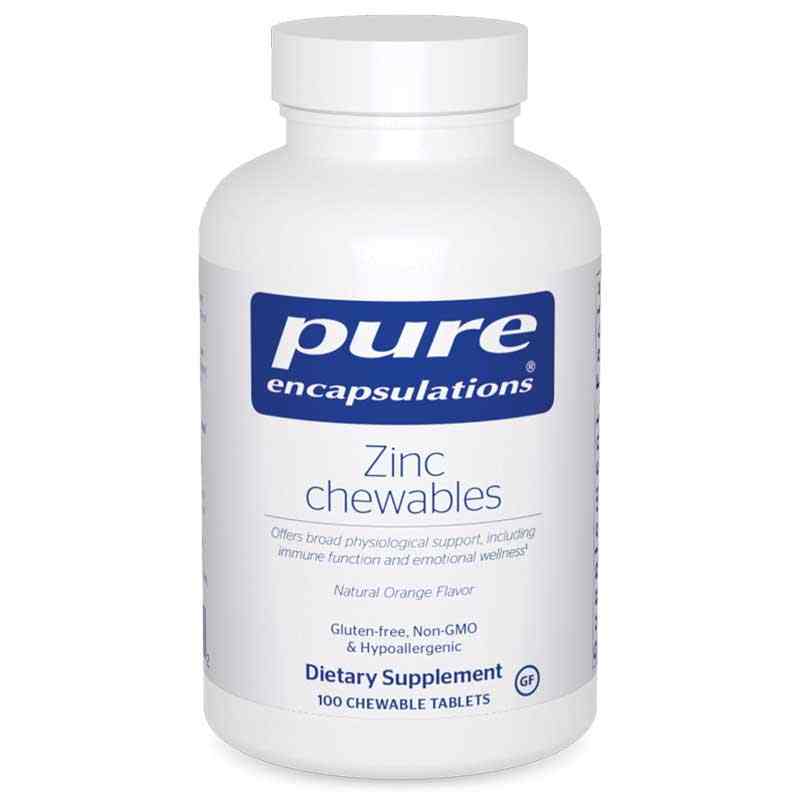 Zinc Chewables, by Pure Encapsulations
