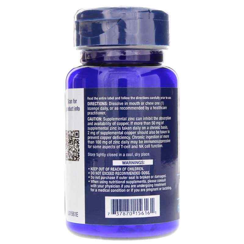 Zinc Lozenges Natural Citrus-Orange Flavor, by Life Extension, image #3