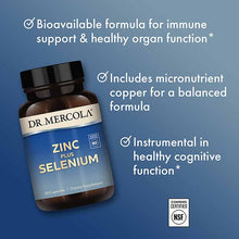 Zinc Plus Selenium, 30 Capsules, by Dr. Mercola, image #3