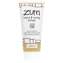 Zum Hand & Body Lotion, Almond, by Zum