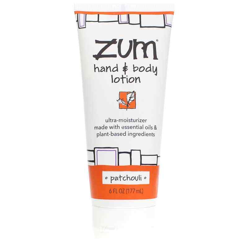 Zum Hand & Body Lotion, Patchouli, by Zum