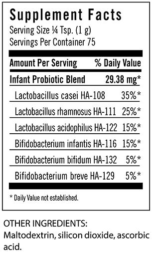 Toddler's Blend Probiotic (HEAT SENSITIVE PRODUCT)