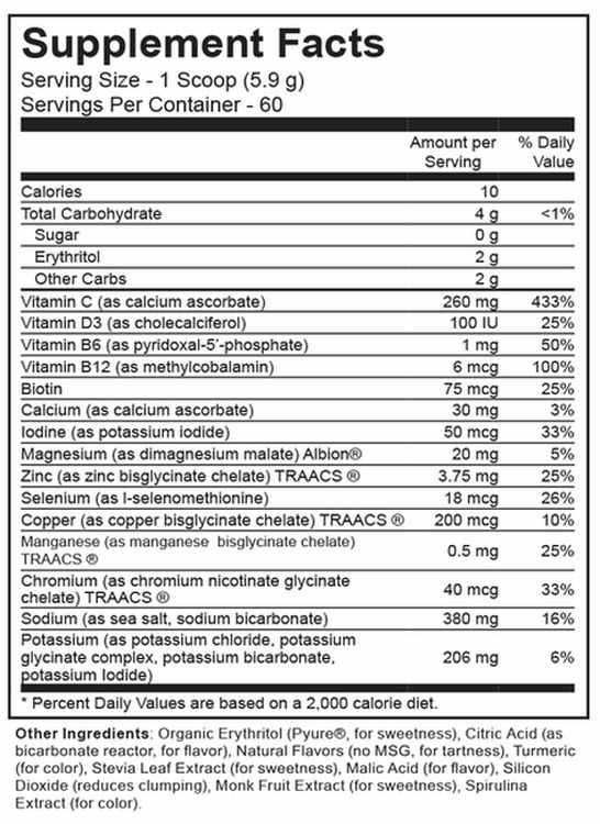 Electrolyte Supreme Lemon Lime