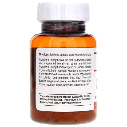 100% Wild Oil of Oregano, 60 Gel Capsules, PST
