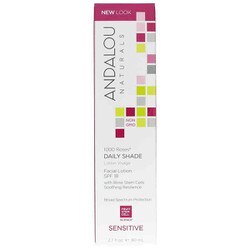 1000 Roses Daily Shade Facial Lotion with SPF18, Sensitive Formula 1