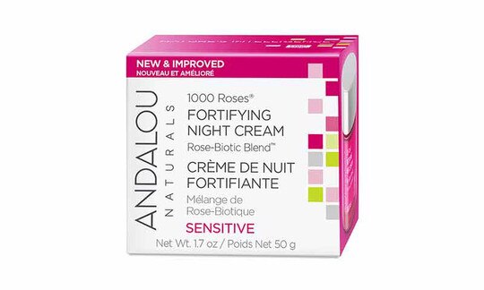 1000 Roses Fortifying Night Cream, Rose-Biotic Blend, 1.7, ADN
