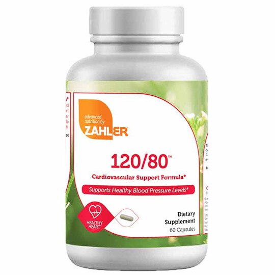 120/80 Cardiovascular Formula, 60 Capsules, ZHL